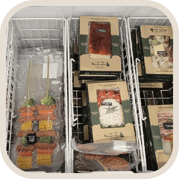 手ぶらでBBQが楽しめます